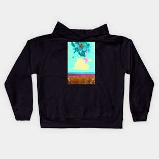 DREAM OF BIRDS Kids Hoodie